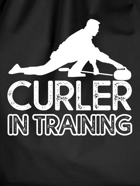 Curling Curler in Training