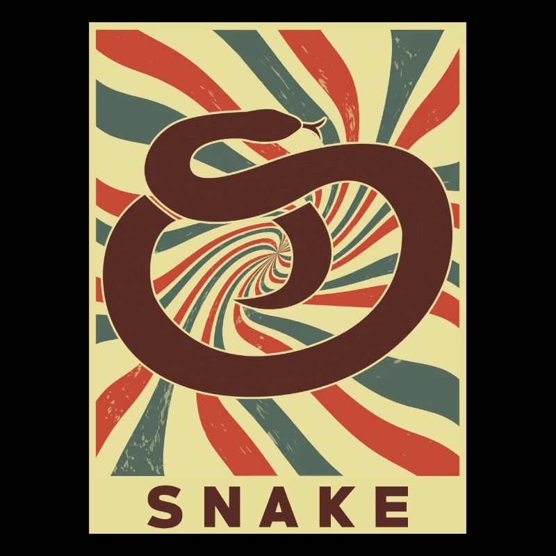 Serpent Rétro Vintage