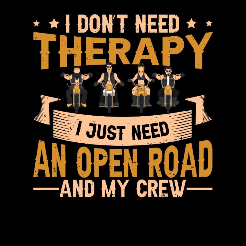 Don't Need Therapy Just More Time On My Cafe Racer
