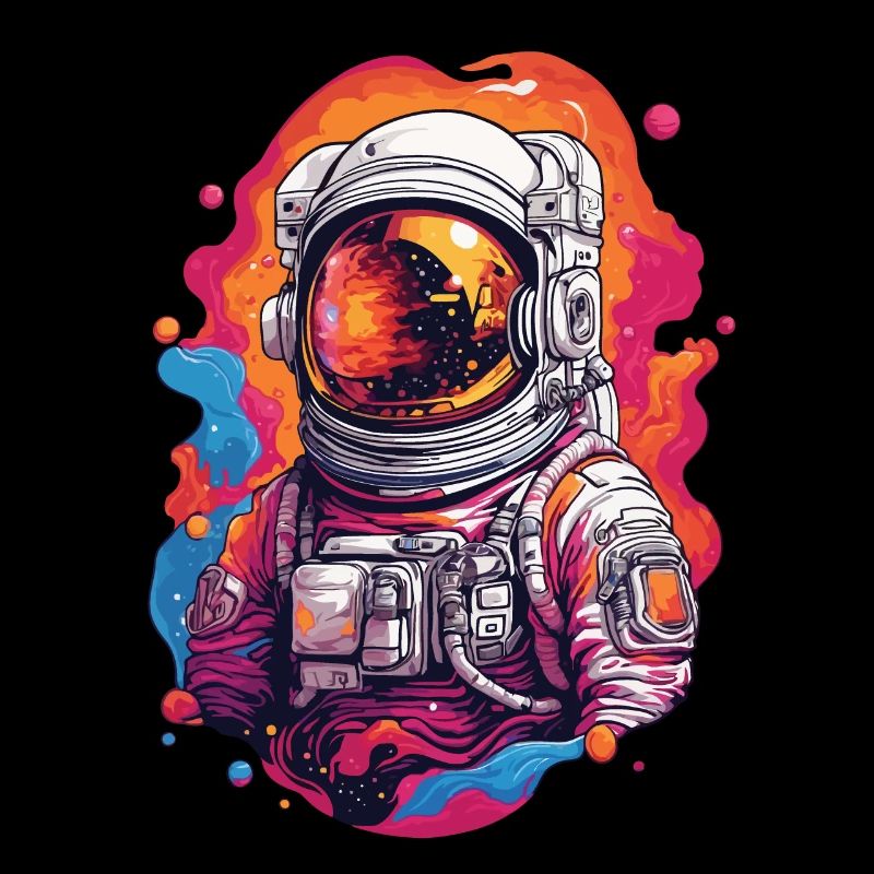 Astronauts in Space Aesthetic Adventure