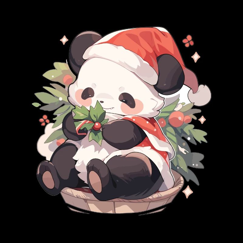Panda Noël Panda Pandas Panda Noël