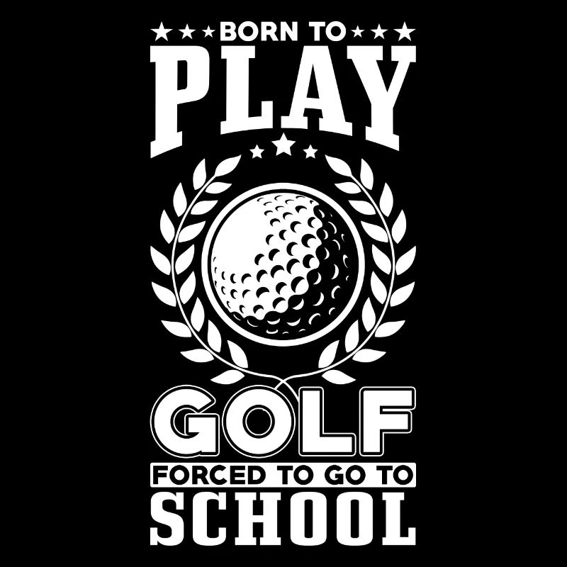 Né pour jouer au golf