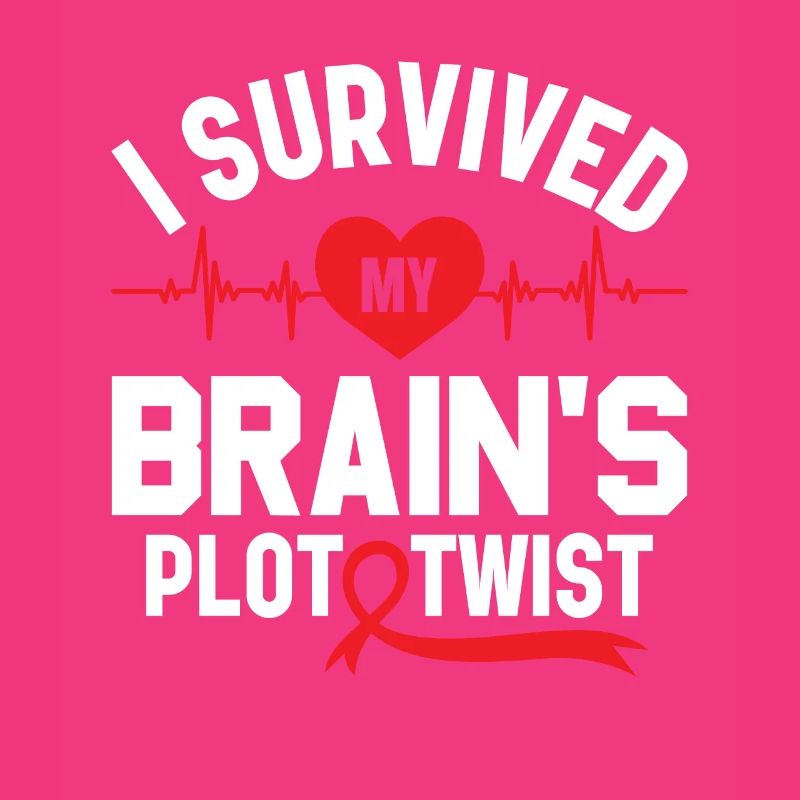 I Survived My Brain's Plot Twist - Schlaganfall