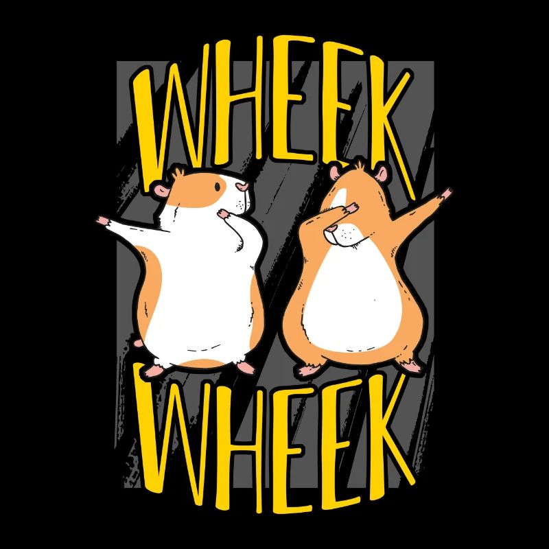 Cochon d’Inde Wheek Wheek aime les amoureux des animaux de hamster