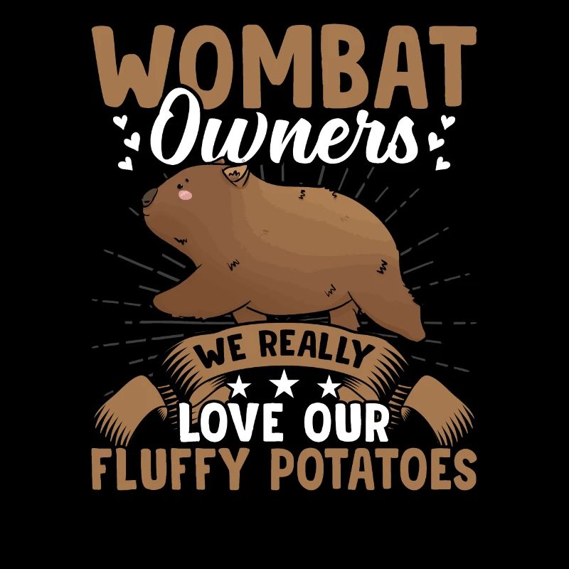 Wombat owners Fluffy potatoes Australian