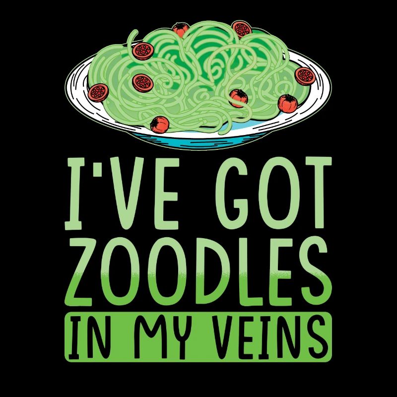 Zoodles Zucchini Pasta Saying