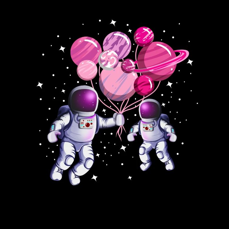 Astronauten Geburtstag Mädchen Planeten Luftballon