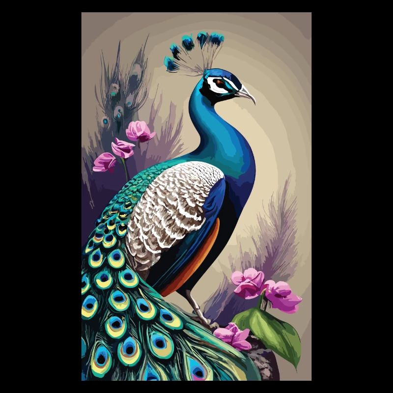 Colourful elegance: The majestic peacock