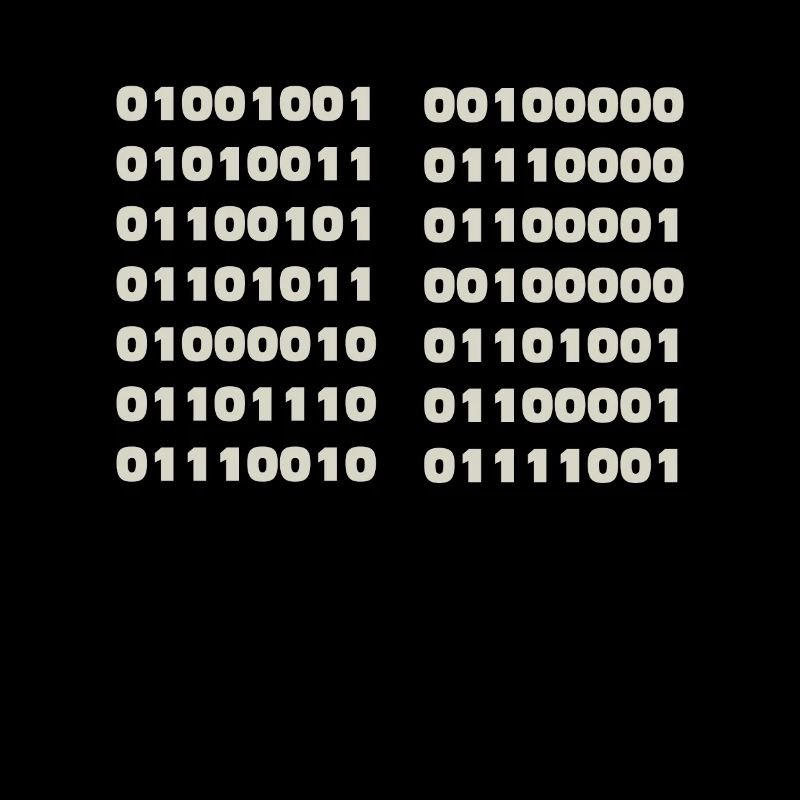 Je parle code binaire drôle d’informaticien Codeur
