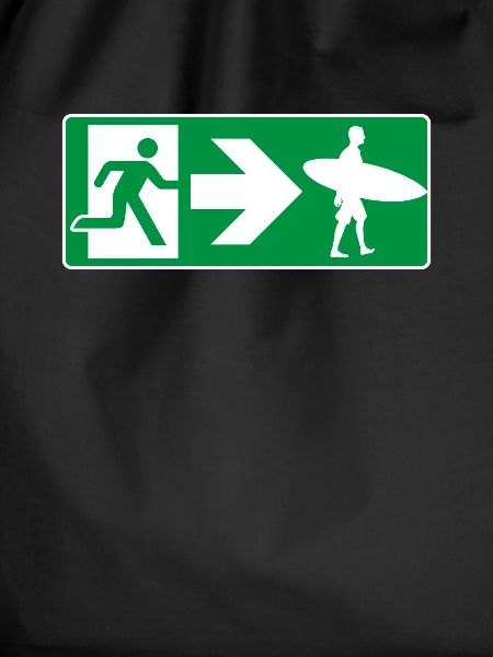 Emergency Exit Surfing Surfer