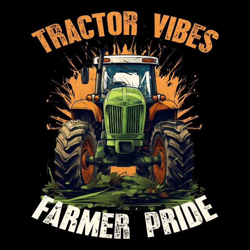 Tractor Vibes Farmer Pride Traktor Landwirtschaft
