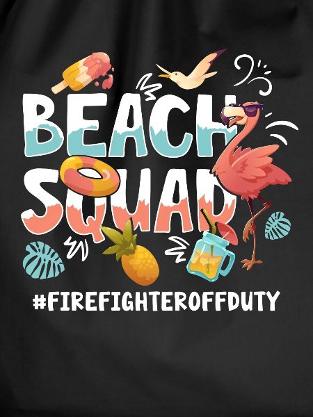 Firefighter Vacation Beach Group