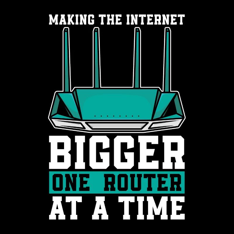 Network Engineer Making The Internet Computer Geek