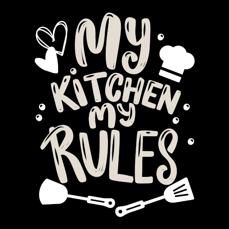 Funny saying for cook and cook, typography