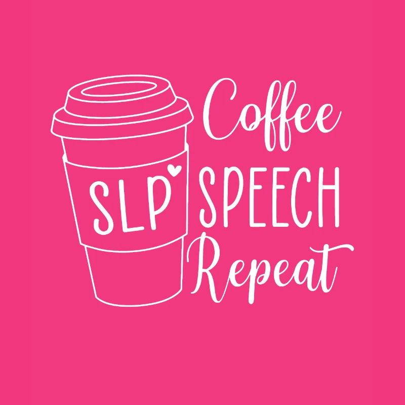 Kaffee Speech Repeat SLP Sprachtherapie