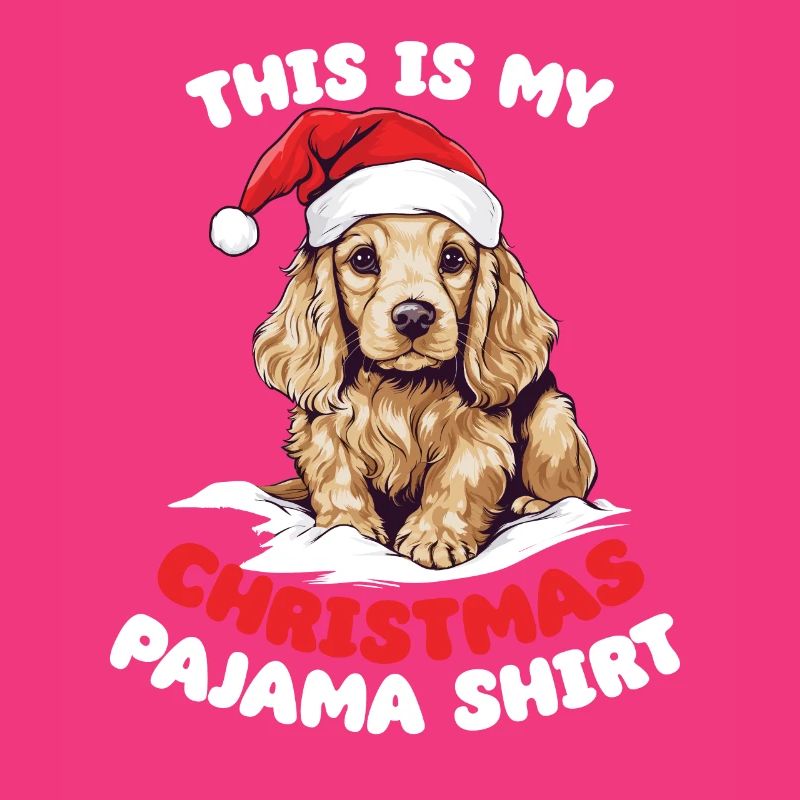 Cocker Spaniel Noël Pyjama Chiens