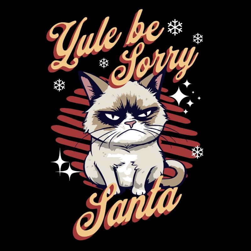 Angry Cat Xmas Sarcastic Funny Cat Meme