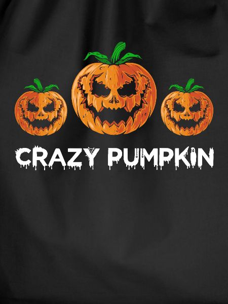 Crazy Pumpkin Halloween Pumpkin