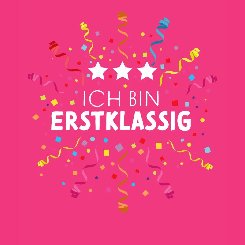 Erstklassig Erstklässler Schulanfänger Einschulung
