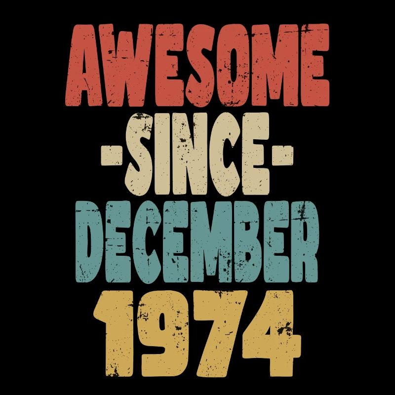 Génial décembre 1974