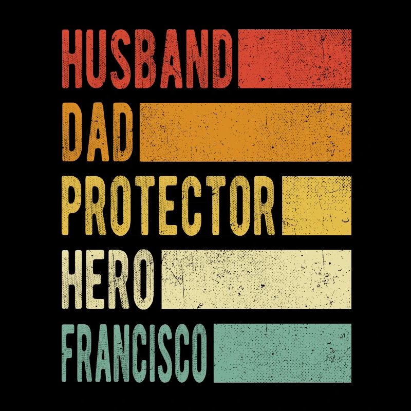 Francisco Name Papa Geschenk