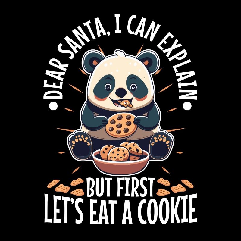 Dear santa i can explain But first lets eat a