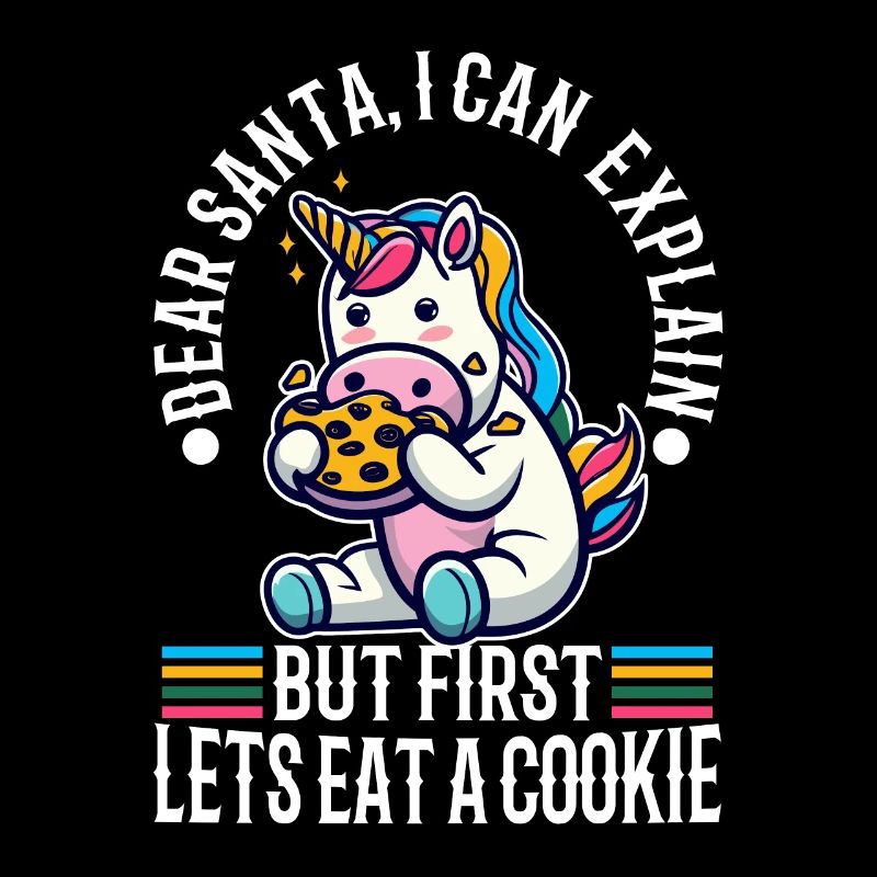 Dear santa i can explain But first lets eat a