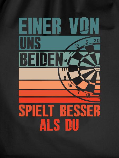 Retro Funny Dart Player