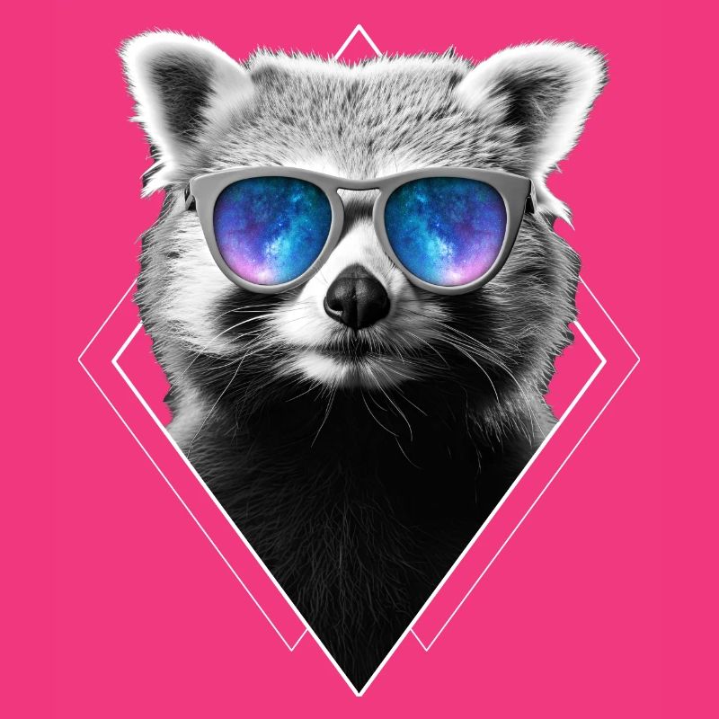Red Panda Space Glasses Galaxy Sunglasses Meme