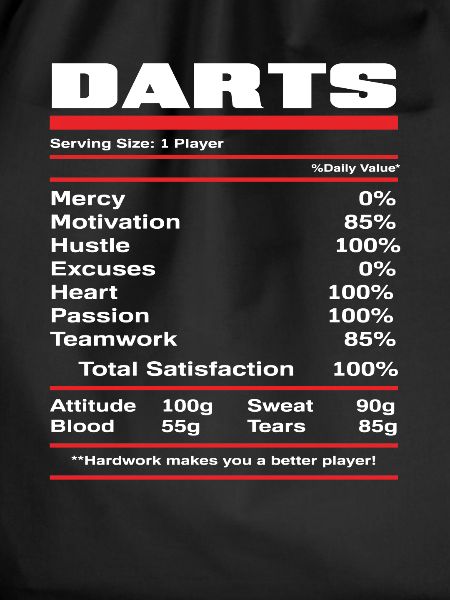 Dart player nutritional values