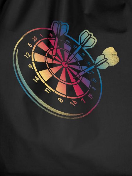 Retro Dartboard Dart Player