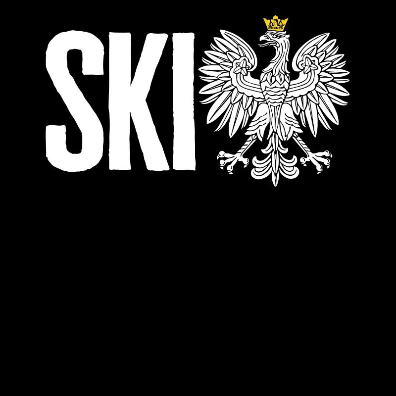 Polnisches Adlerhemd, Ski Polnisch Nachname Polen