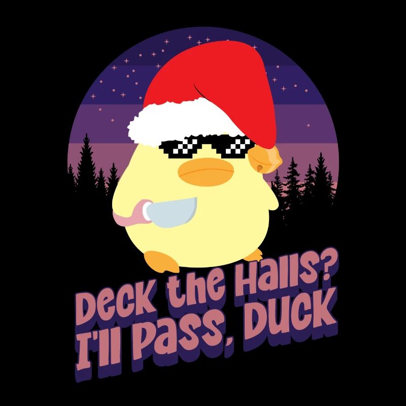 Deck the Halls - Ente mit Messer Duck with Knife