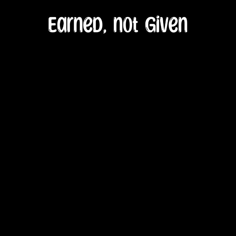 Fitness - Earned, not given