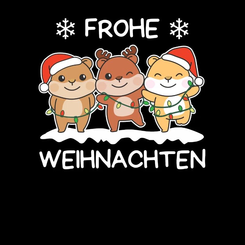 Frohe Weihnachten Hamster Heiligabend Hamster