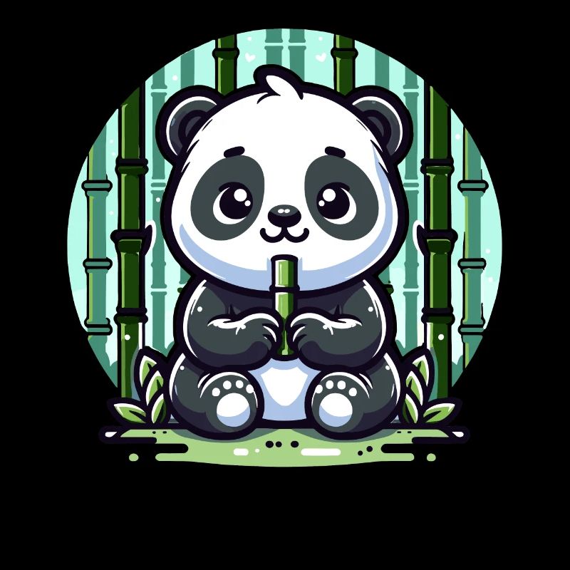 Panda Bambus