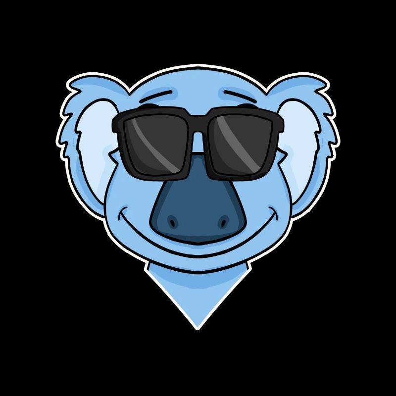 Koala avec des lunettes