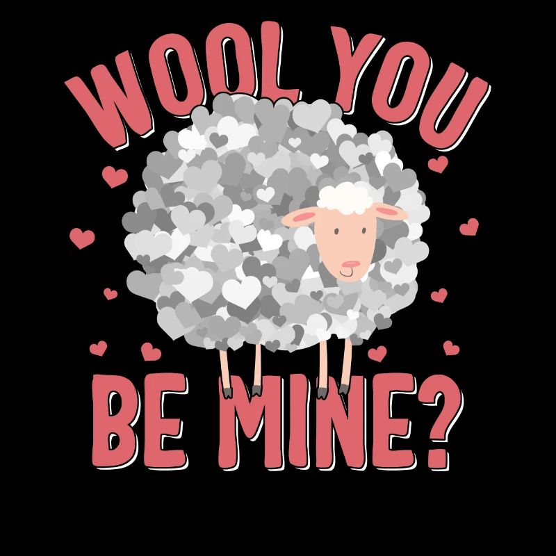 Valentinstagshemd, Wolle You Be Mine Fluffy