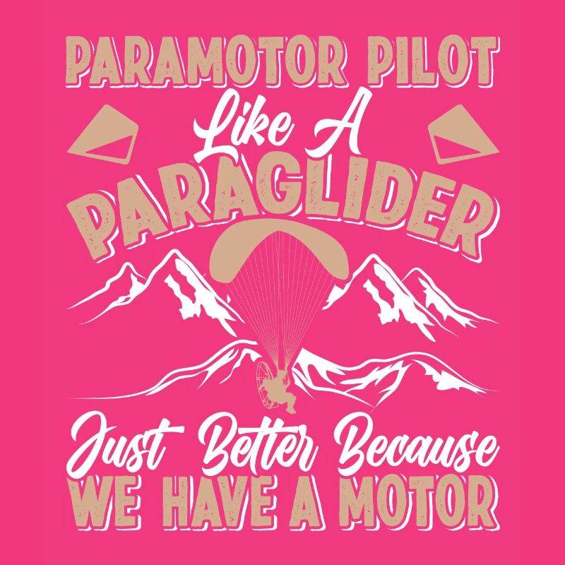 Paramotorist Adventure Powered Paraglider