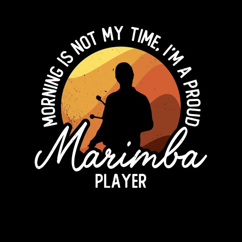 Marimba Player Morning n’est pas mon temps Vibraphone
