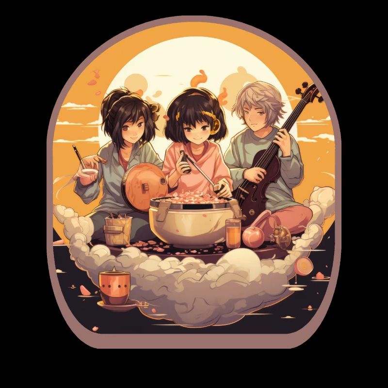 Anime Musicians Cute Boba Tea Gaming Controller