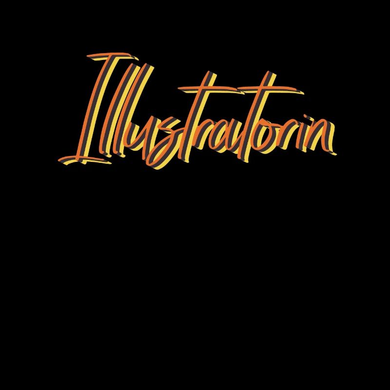 Designer Abschluss-Geschenk Illustratorin