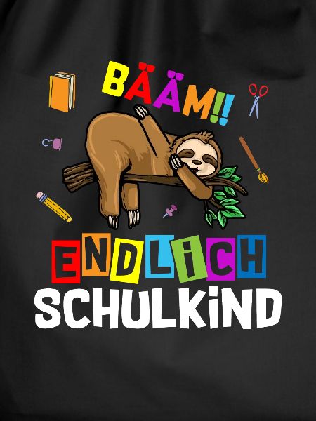 Bääm Finally Schoolchild Sloth