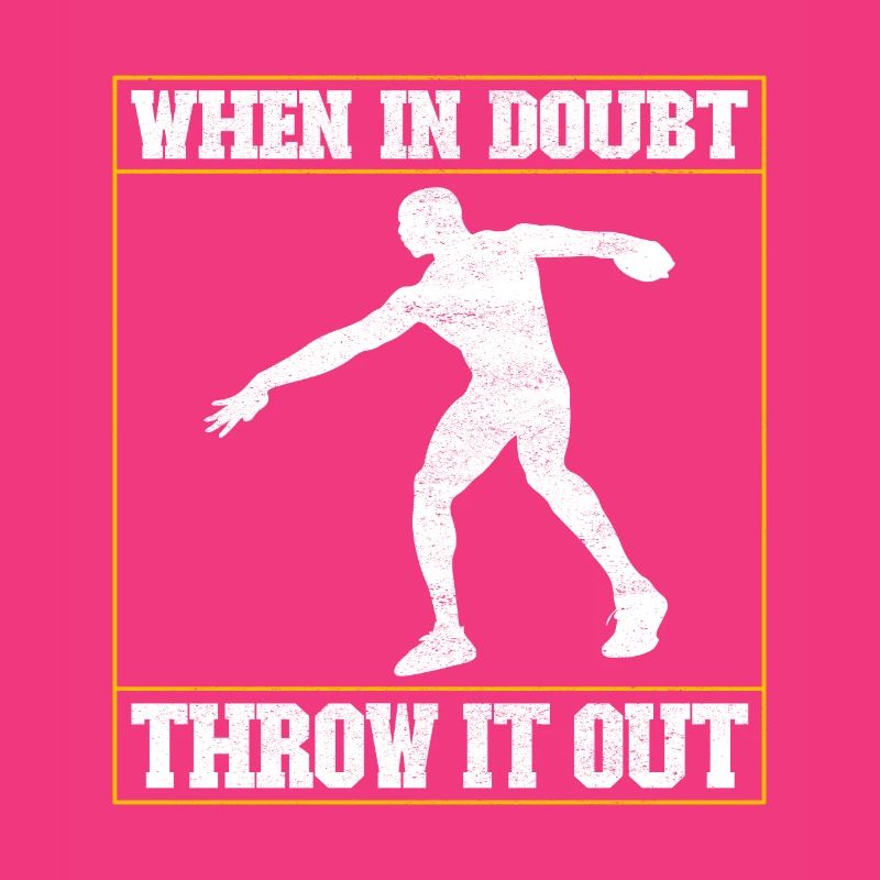 Diskuswerfer Diskuswerfen