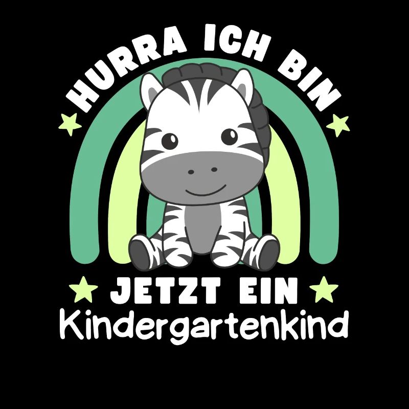 Hurra Ich Bin Jetzt Ein Kindergartenkind Zebra