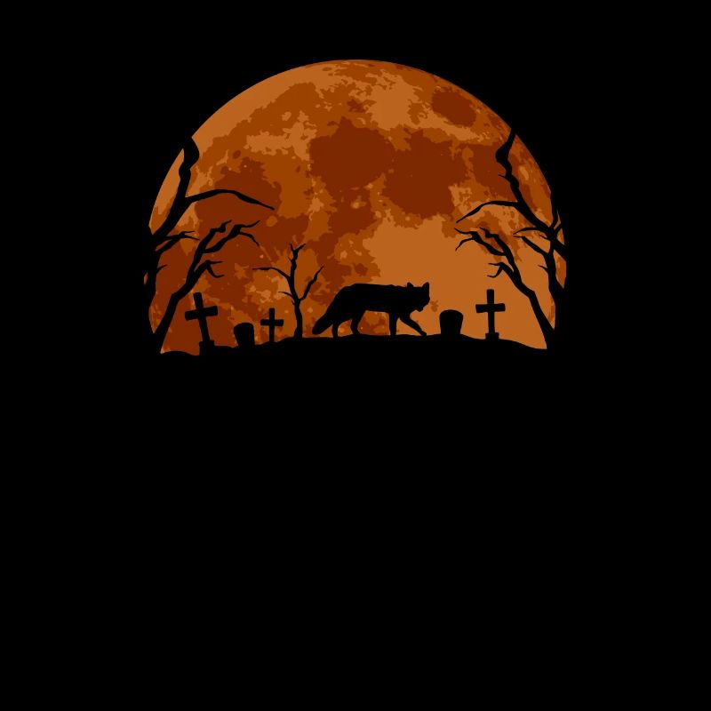 Fox Lover Spooky Fox cadeau d’Halloween