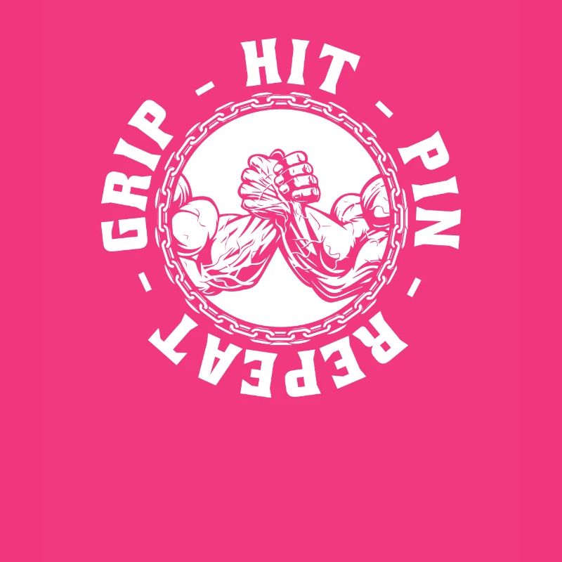 Hit Pin Répéter les techniques de lutte à la main Bras