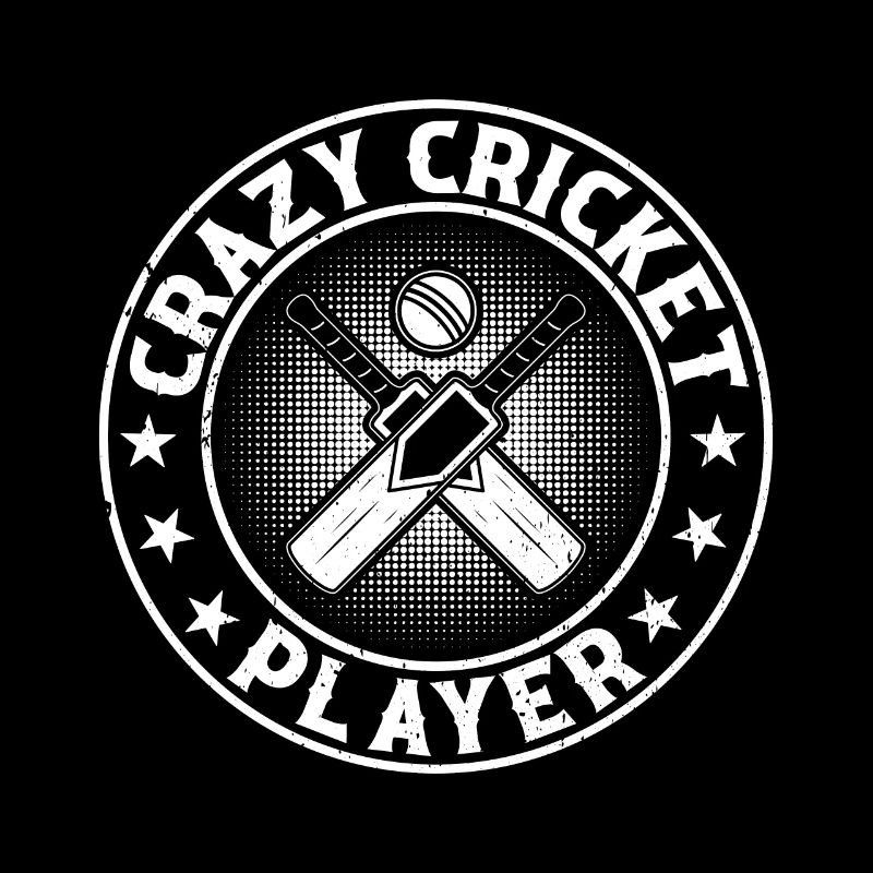 Cricketing Cricket Player - Crazy Cricket Player