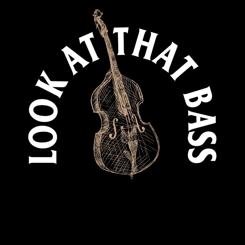 Chemise de guitare basse, regardez que basse Tee, cadeau