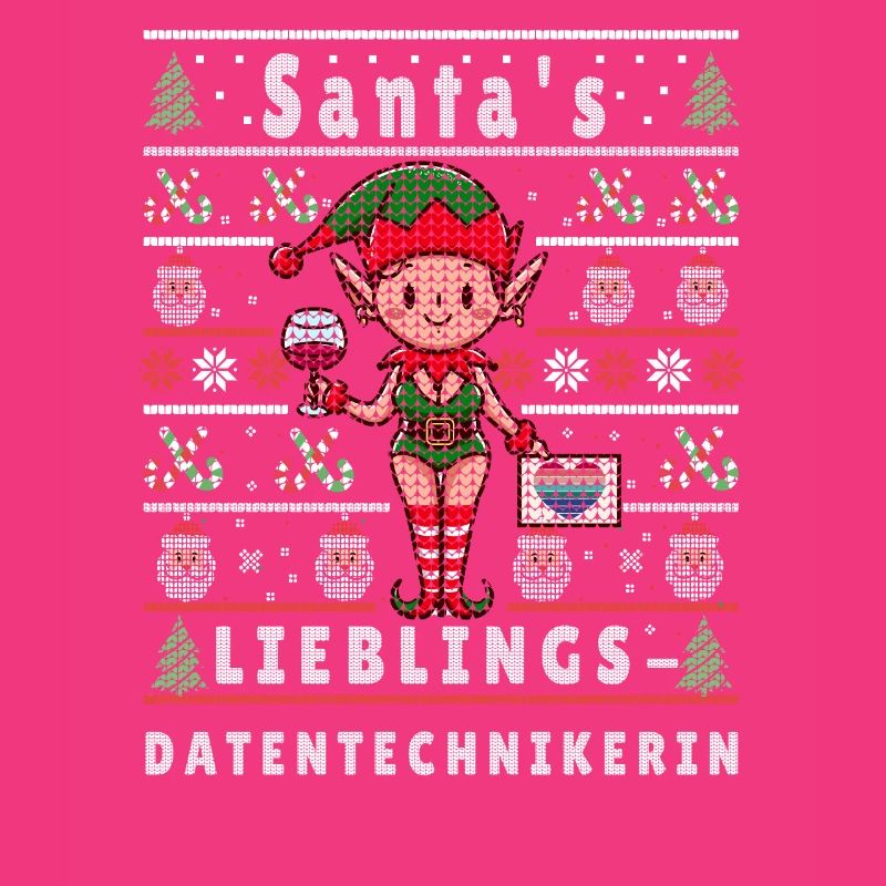 Ugly Christmas SANTA'S FAVORITE Data Engineer